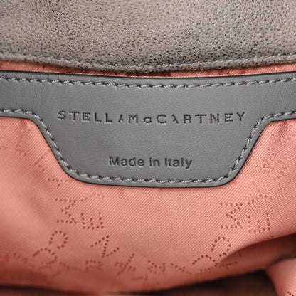 Stella McCartney Shaggy Deer Mini Falabella Fold Over Tote Light Grey 6 of 12