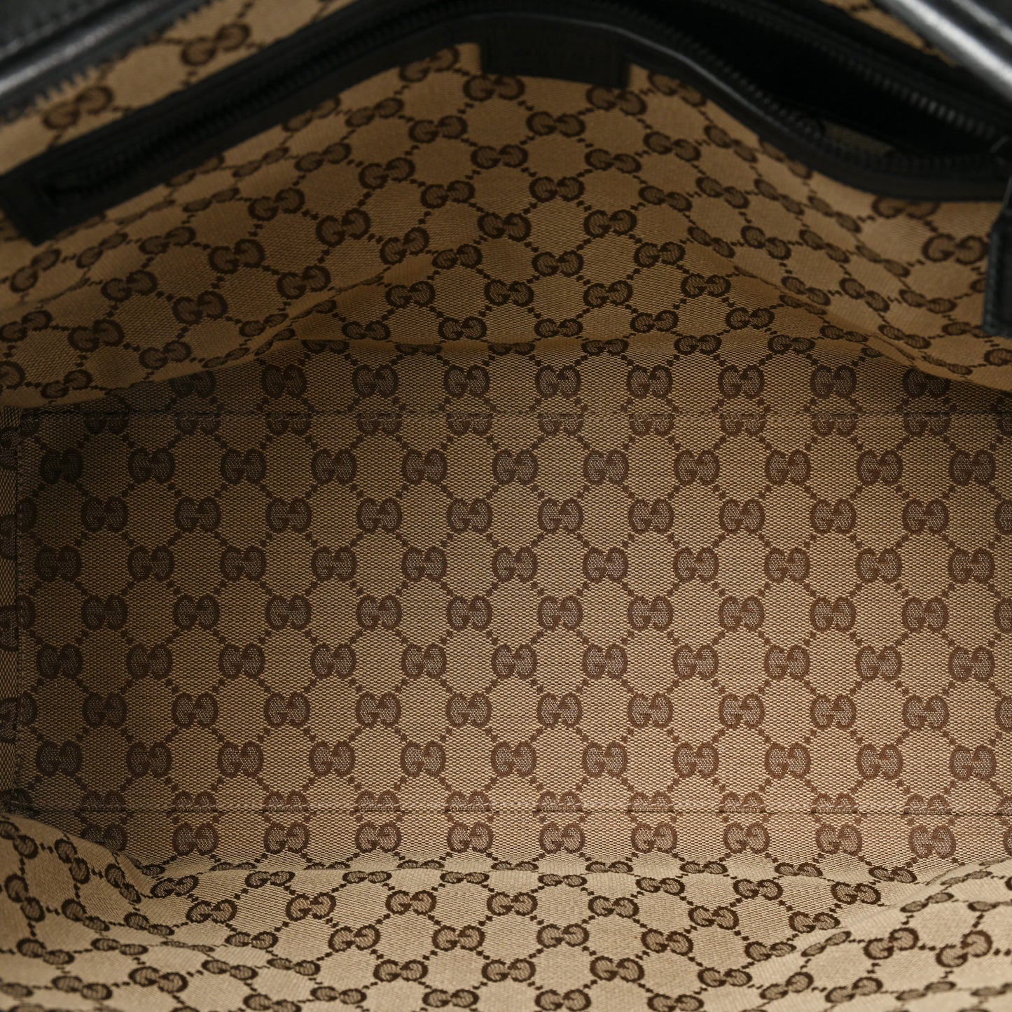 Calfskin Tonal GG Medium Tote Bag Black