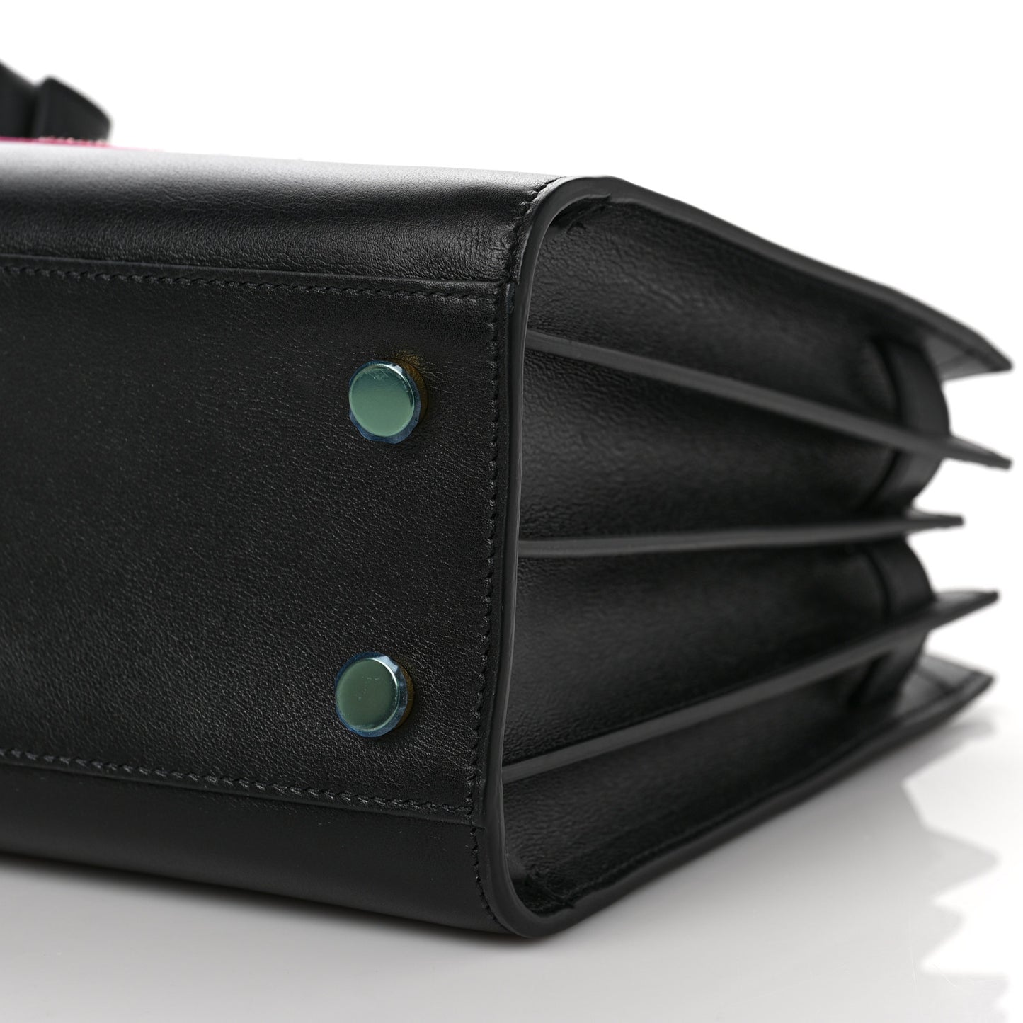 Calfskin Love Patchwork Baby Sac De Jour Black