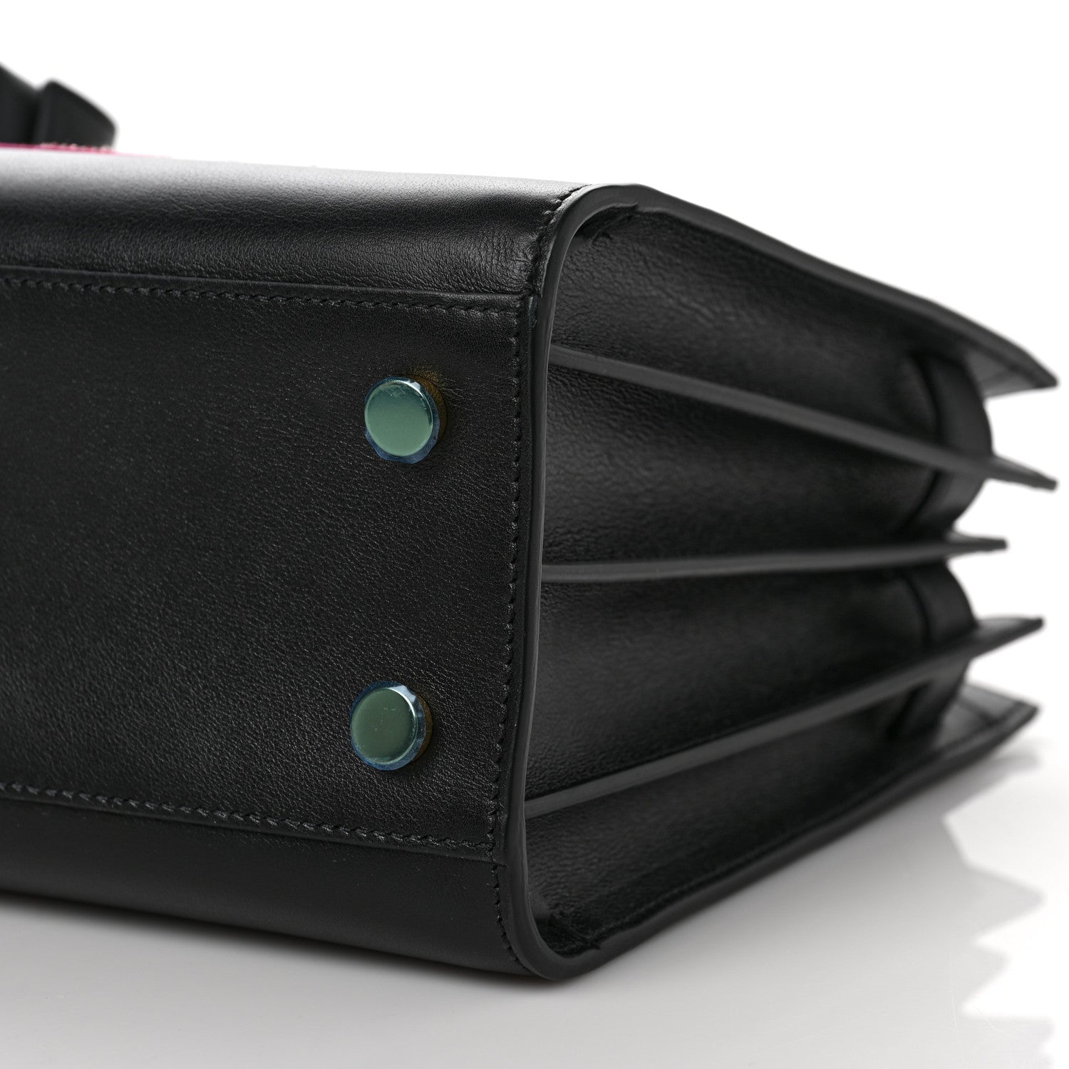 Saint Laurent Calfskin Love Patchwork Baby Sac De Jour Black 5 of 8