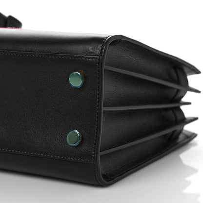 Saint Laurent Calfskin Love Patchwork Baby Sac De Jour Black 5 of 8