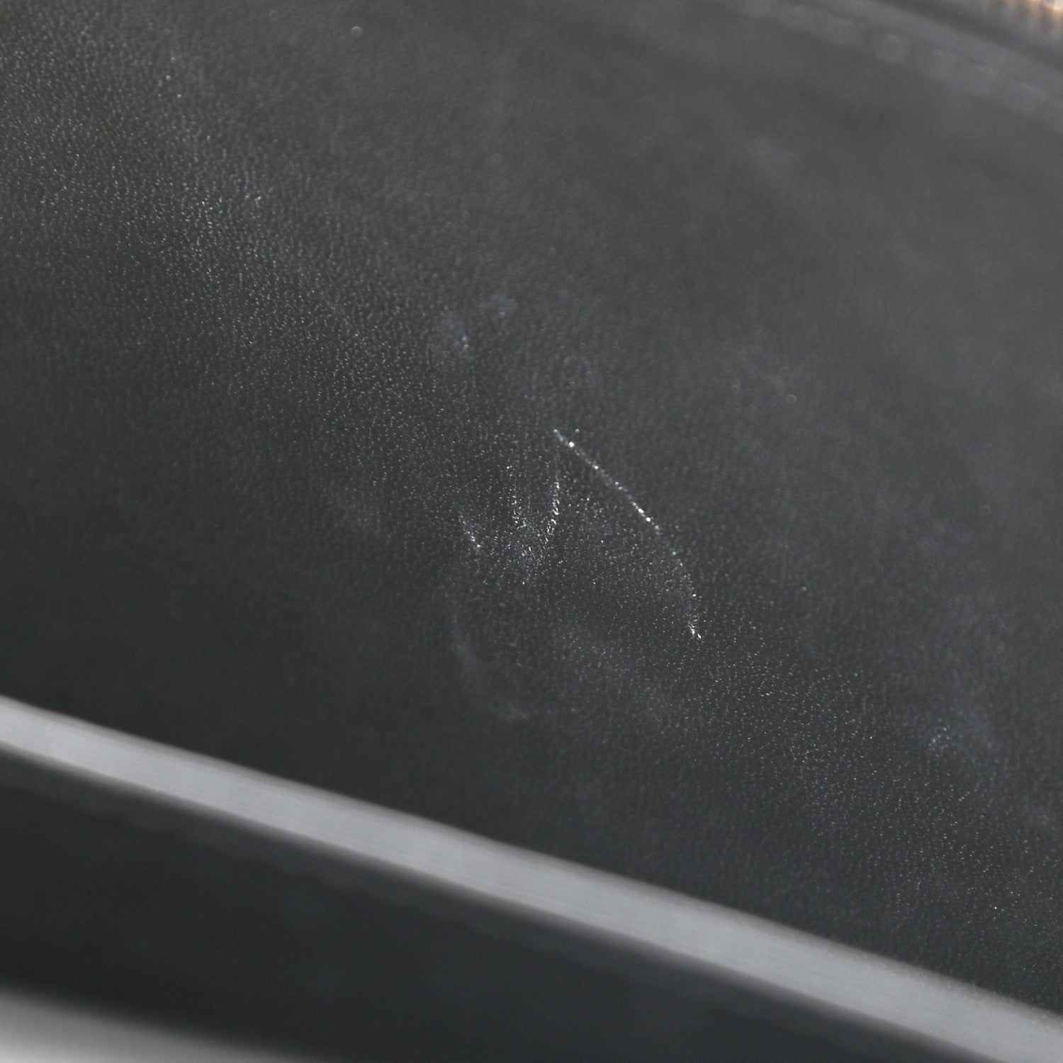 Louis Vuitton Epi Trunk Chain Wallet Black 8 of 11