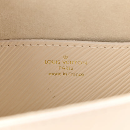 Louis Vuitton Epi Twist Braided Chain Shoulder Bag PM Quartz White 6 of 7