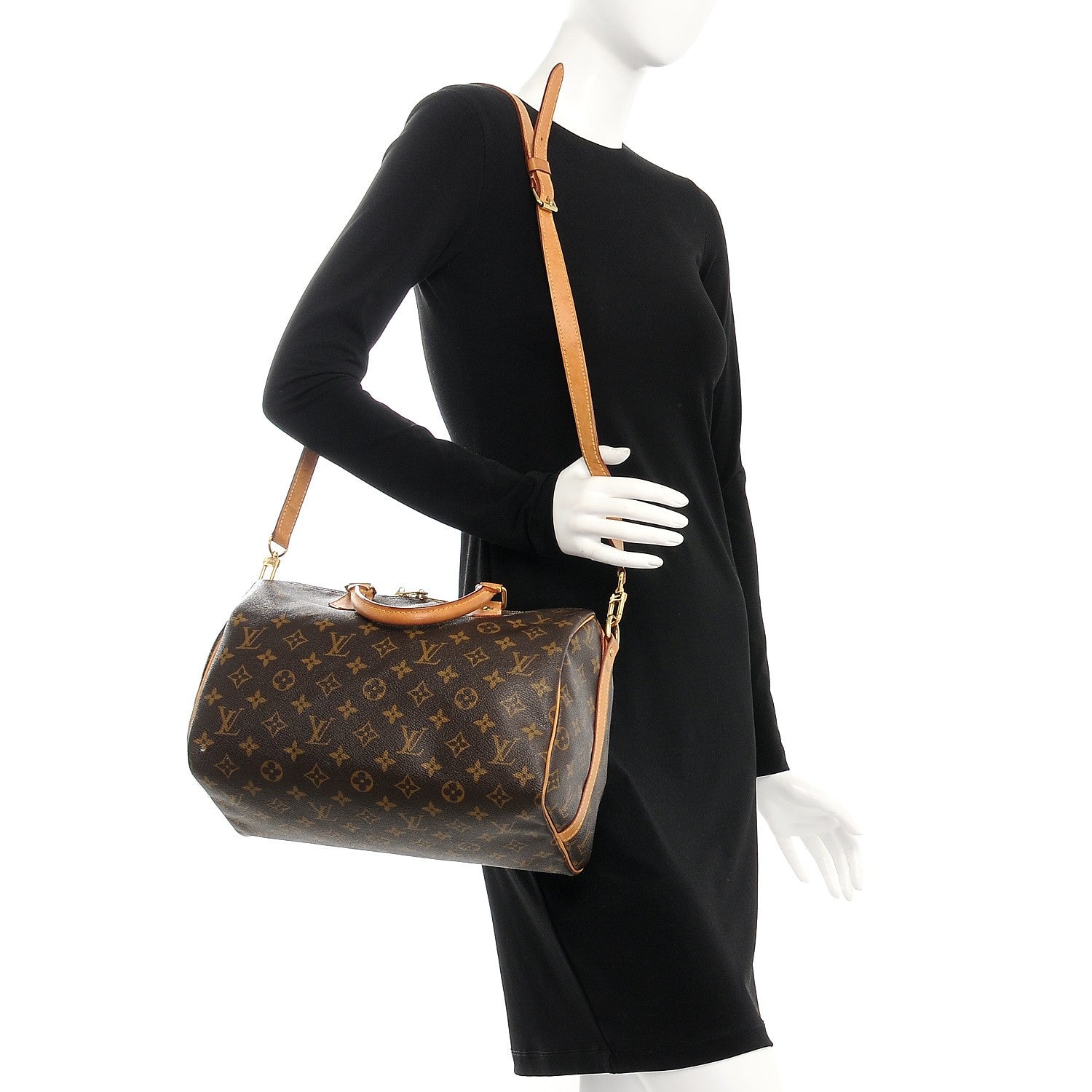 Louis Vuitton Monogram Speedy Bandouliere 30 2 of 15