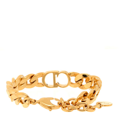 Christian Dior Metal Danseuse Etoile Chain Bracelet Gold 2 of 3