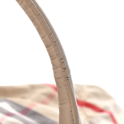 Burberry Nova Check Tote Diaper Bag Beige 12 of 13