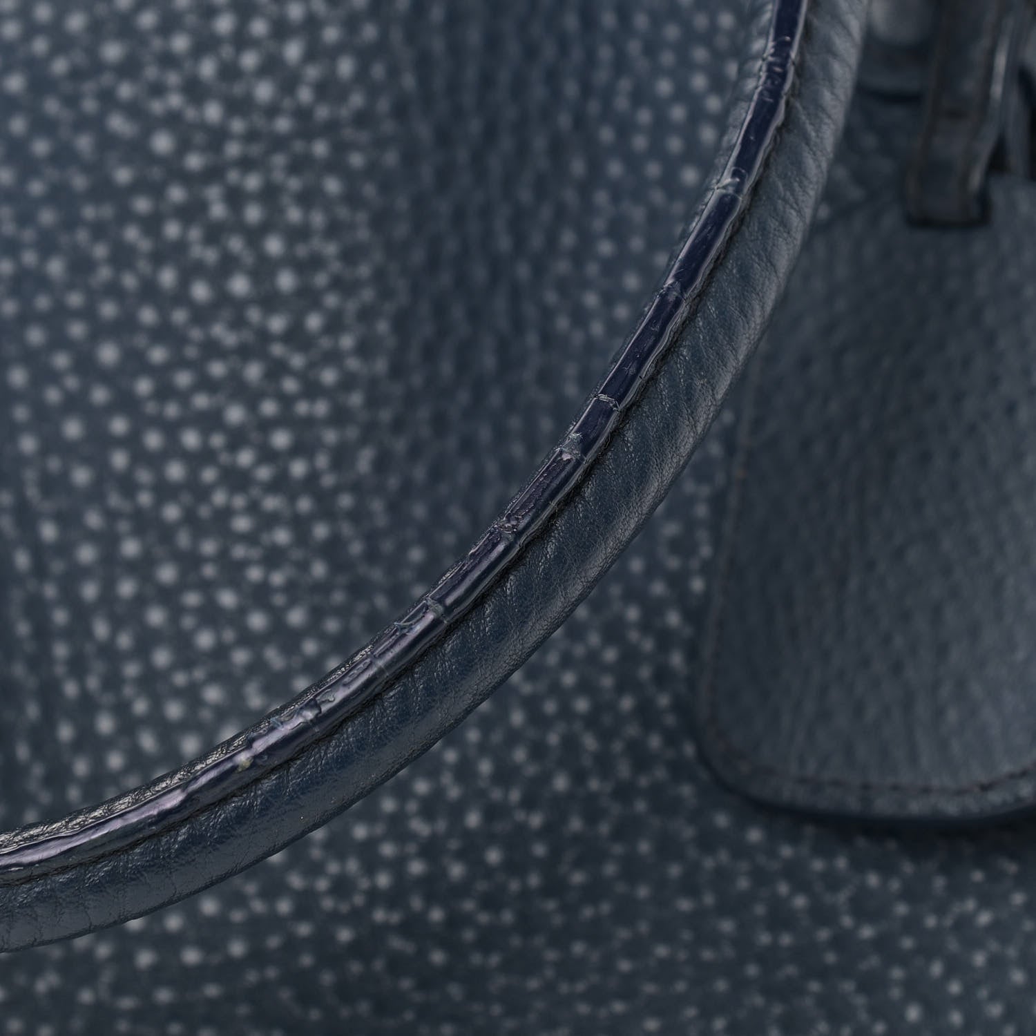 Prada Vitello Daino Shoulder Bag Bluette 15 of 23