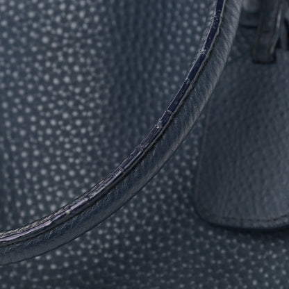 Prada Vitello Daino Shoulder Bag Bluette 15 of 23