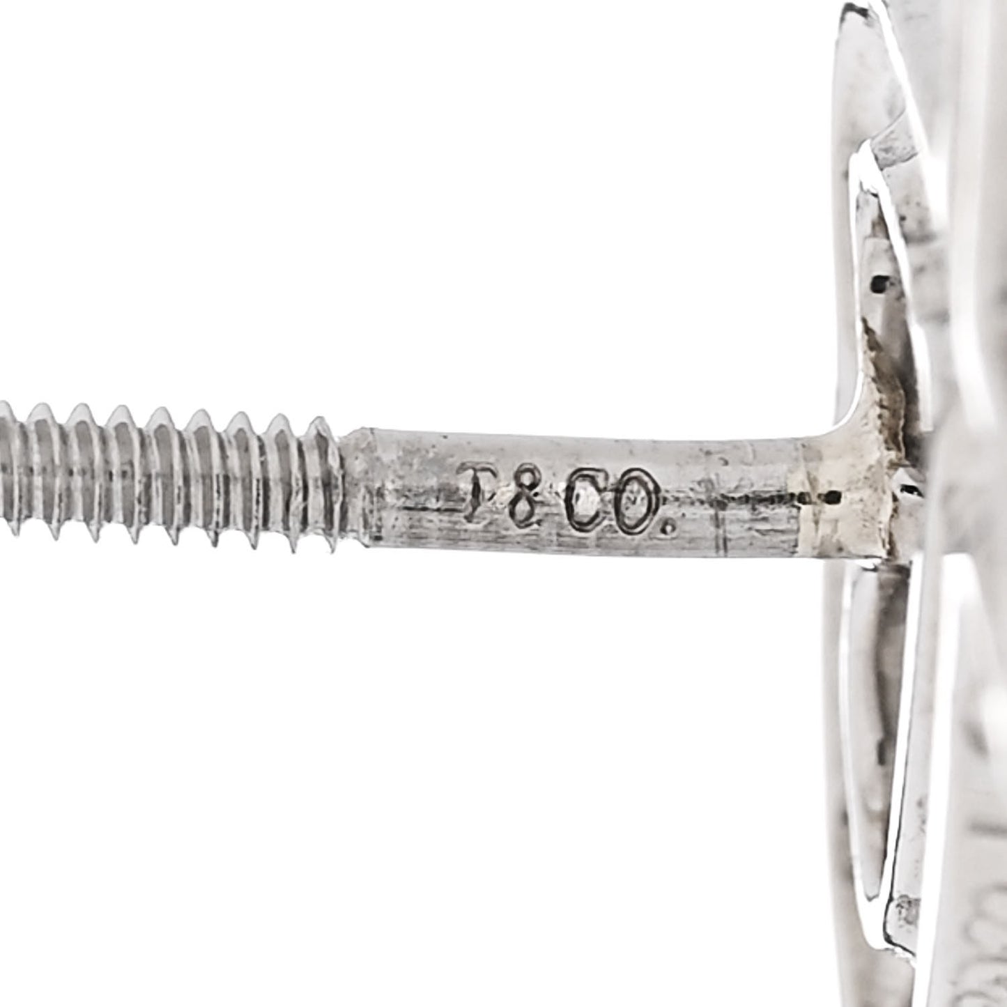 Platinum Diamond Loving Heart Earrings