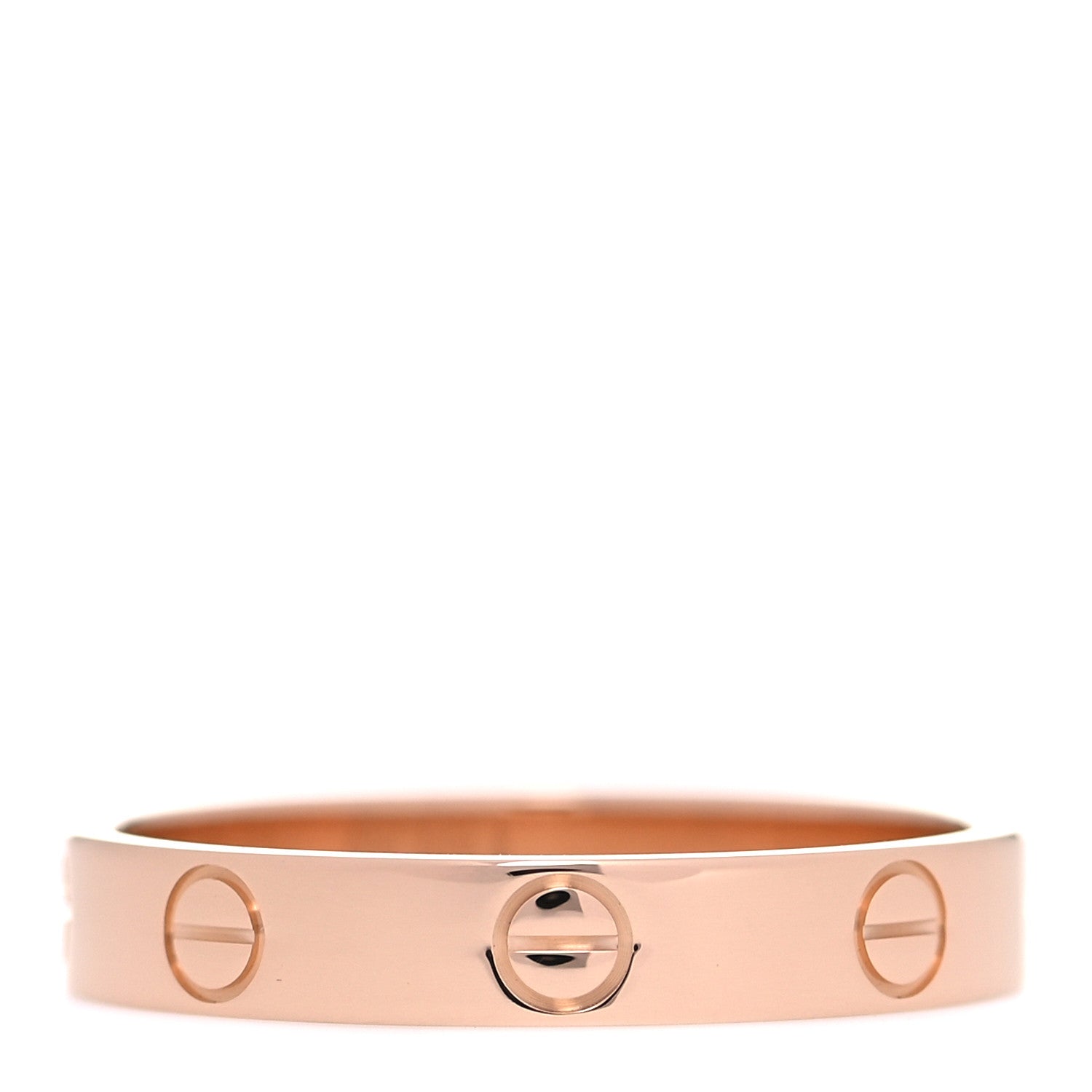 Cartier 18K Pink Gold 3.5mm LOVE Wedding Band Ring 57 8 3 of 4