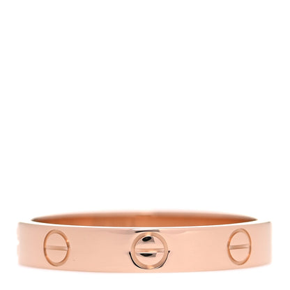 Cartier 18K Pink Gold 3.5mm LOVE Wedding Band Ring 57 8 3 of 4