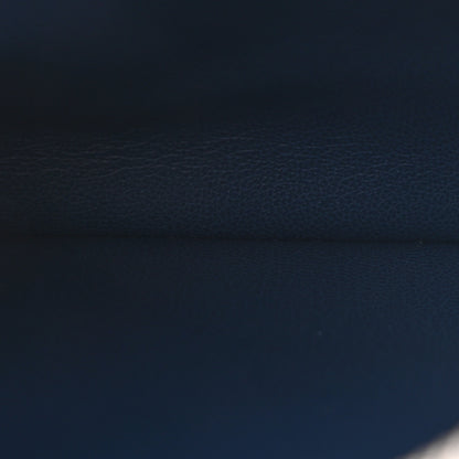 Louis Vuitton Lambskin Embossed Monogram Coussin PM Navy 7 of 13