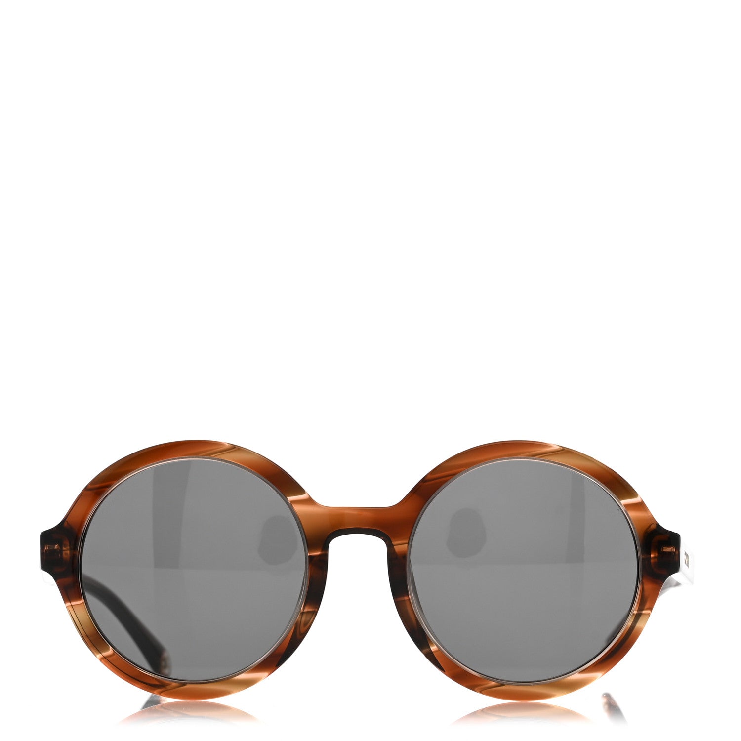 Chanel Acetate Polarized Round Sunglasses 5522U Brown 2 of 8