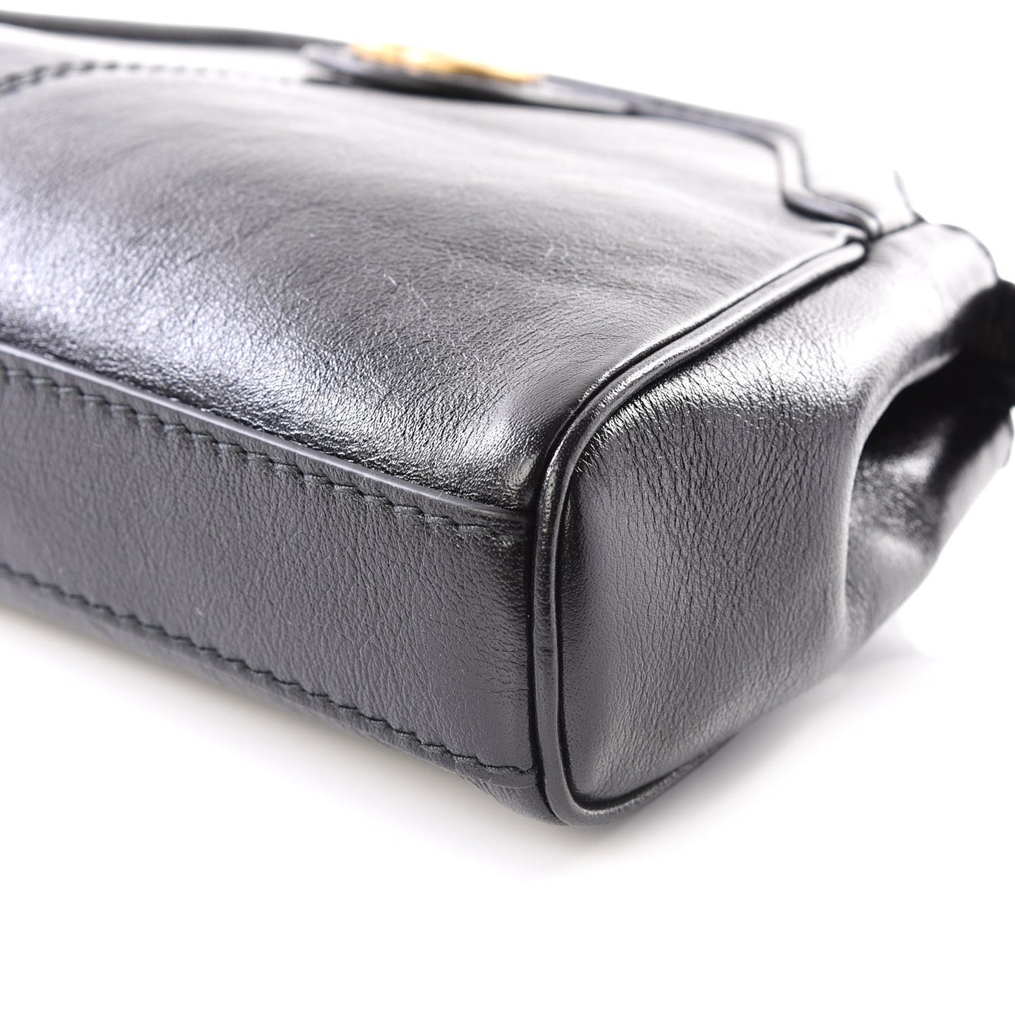Calfskin Small Re(Belle) Crossbody Bag Black