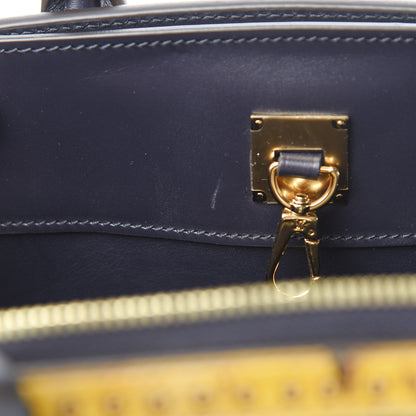 Louis Vuitton Calfskin Trunk City Steamer MM Black 13 of 13