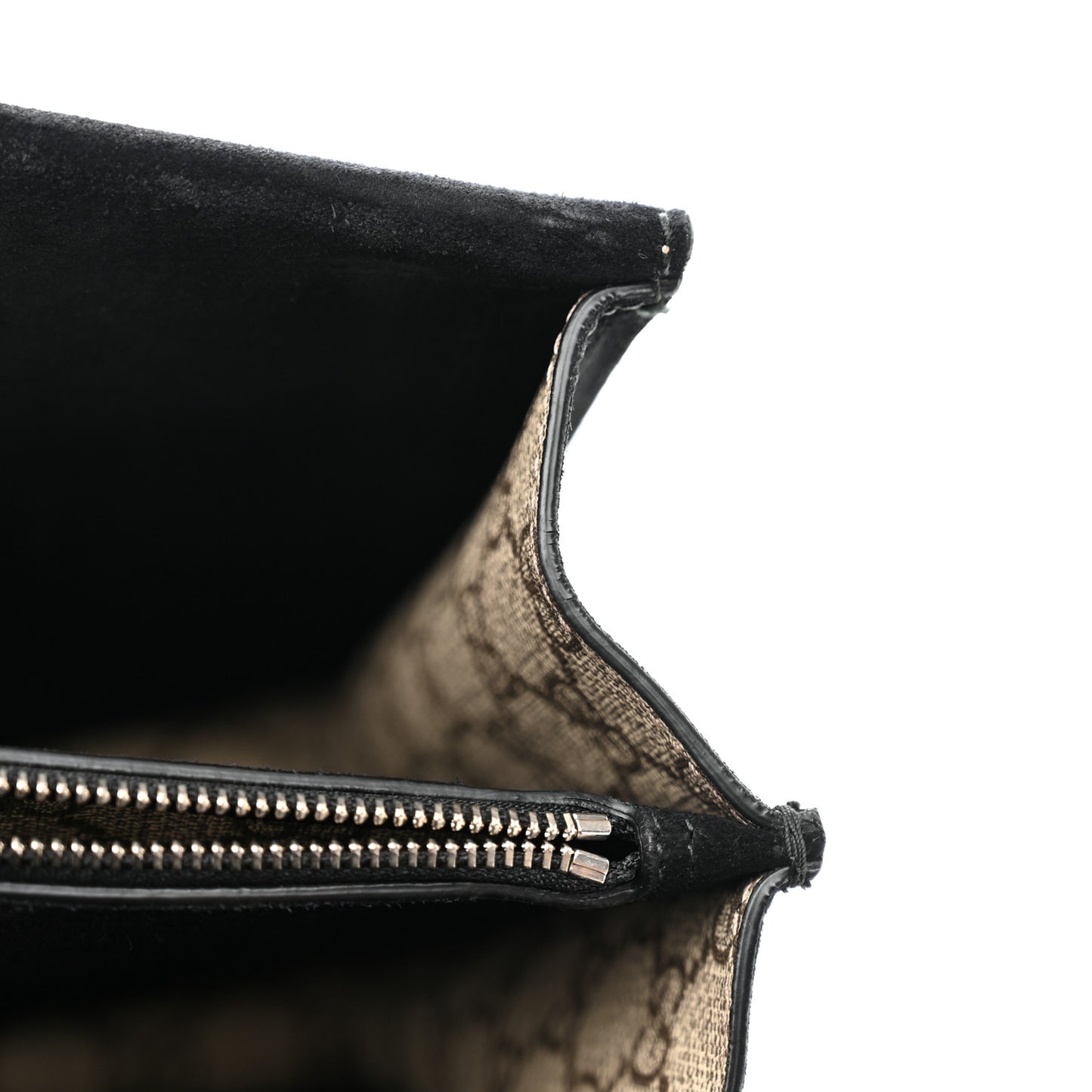 GG Supreme Monogram Medium Dionysus Shoulder Bag Black