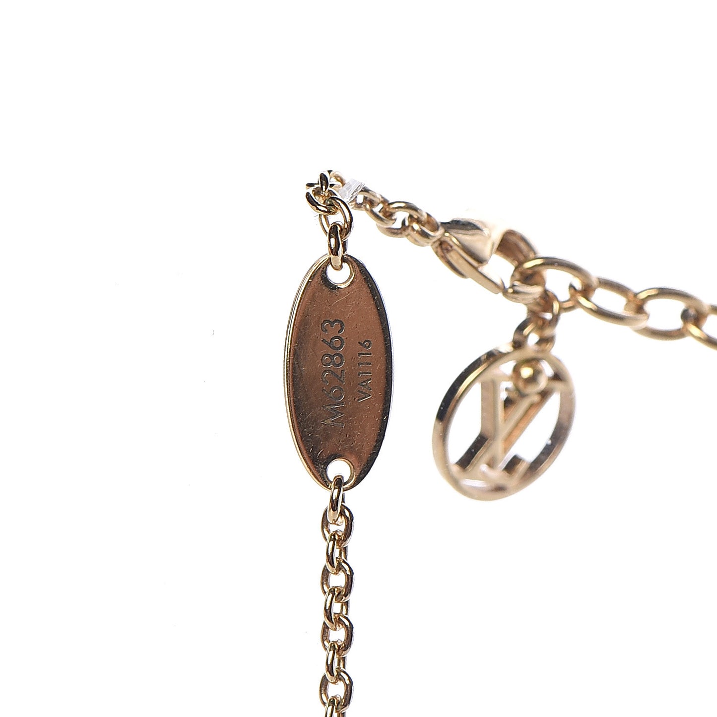 Swarovski Essential V Strass Necklace Multicolor Gold