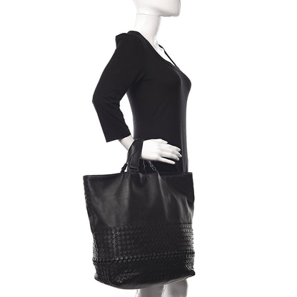 Bottega Veneta Nappa Intrecciato Tote Black 2 of 12