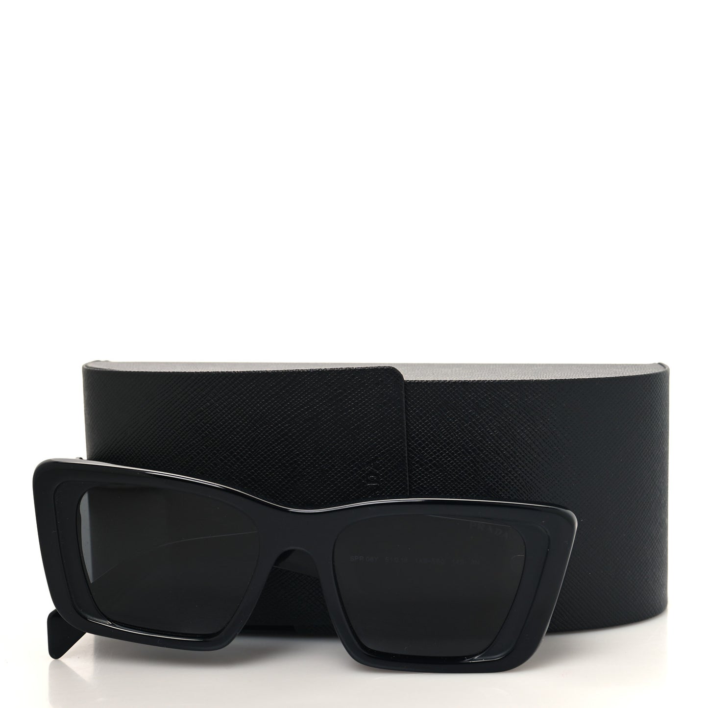 Acetate Symbole Sunglasses SPR 08Y Black