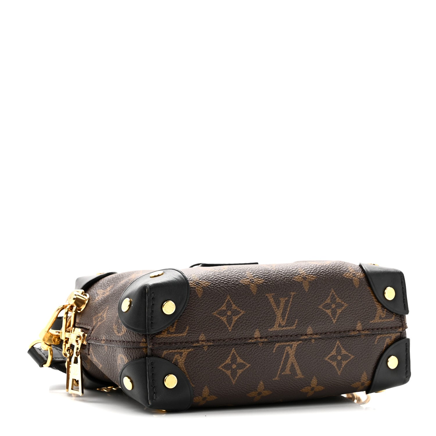 Louis Vuitton Monogram Petite Malle Souple Black 4 of 9
