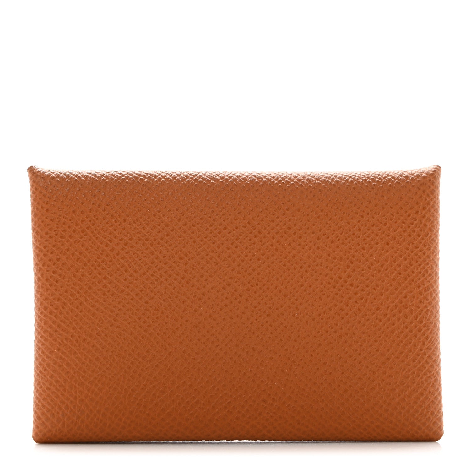 Hermes Epsom Calvi Card Case Gold 1 of 8