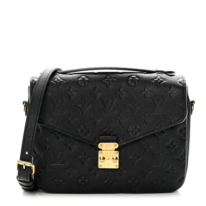 Louis Vuitton Empreinte Pochette Metis Black 1 of 13