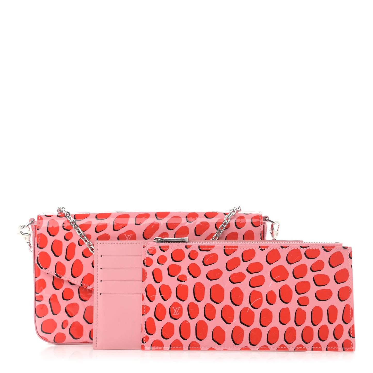 Vernis Jungle Dots Pochette Felicie Sugar Pink Poppy