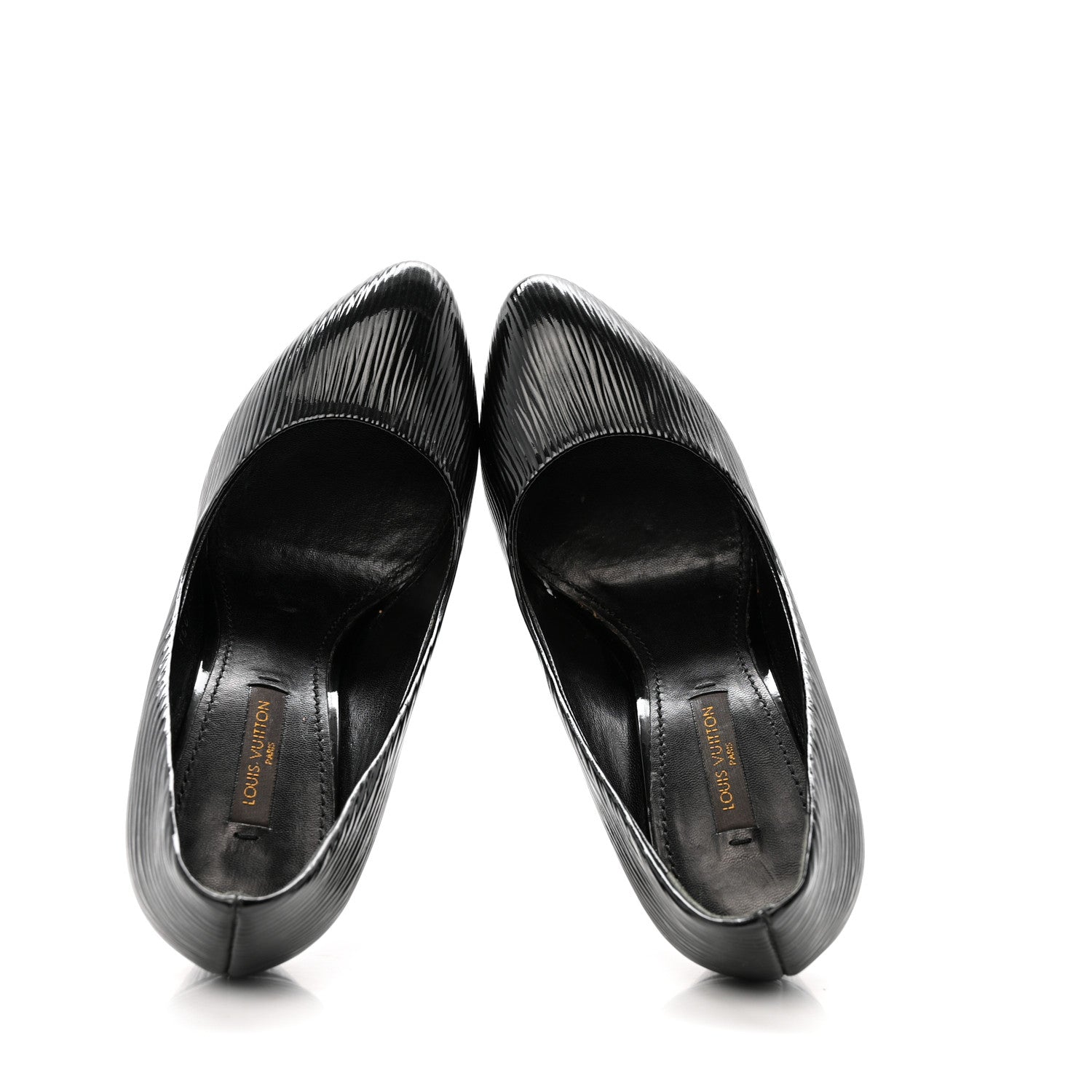 Louis Vuitton Epi Electric Joyce Pumps 35 Black 3 of 24