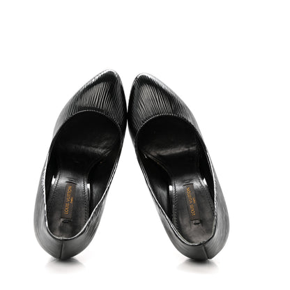 Louis Vuitton Epi Electric Joyce Pumps 35 Black 3 of 24
