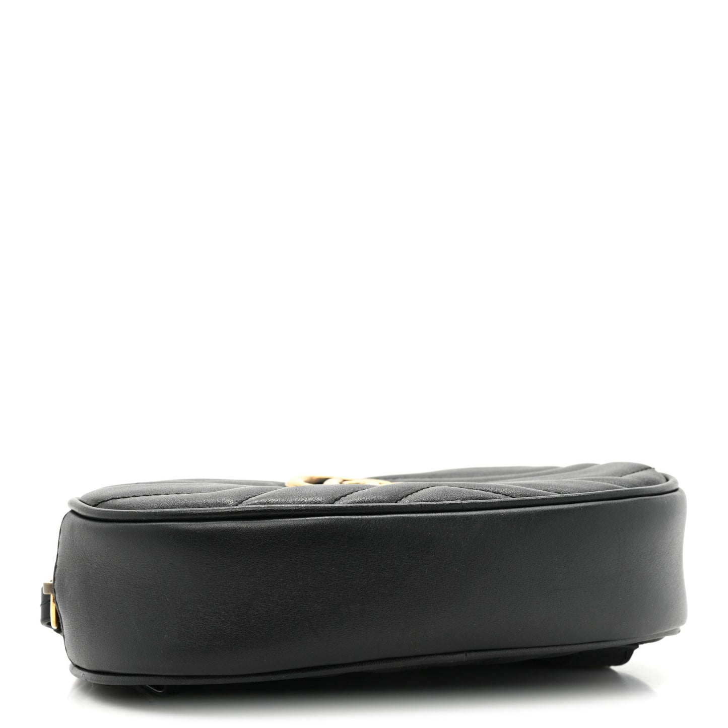 Calfskin Matelasse GG Marmont Belt Bag 95 38 Black
