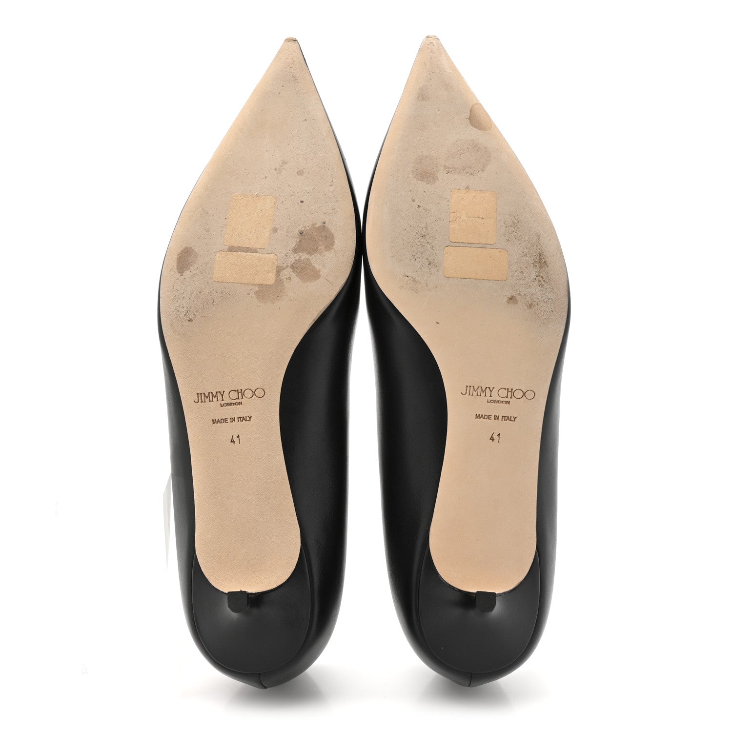 Jimmy Choo Calfskin Amelia 35 Pumps 41 Black 6 of 9