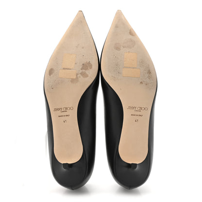 Jimmy Choo Calfskin Amelia 35 Pumps 41 Black 6 of 9