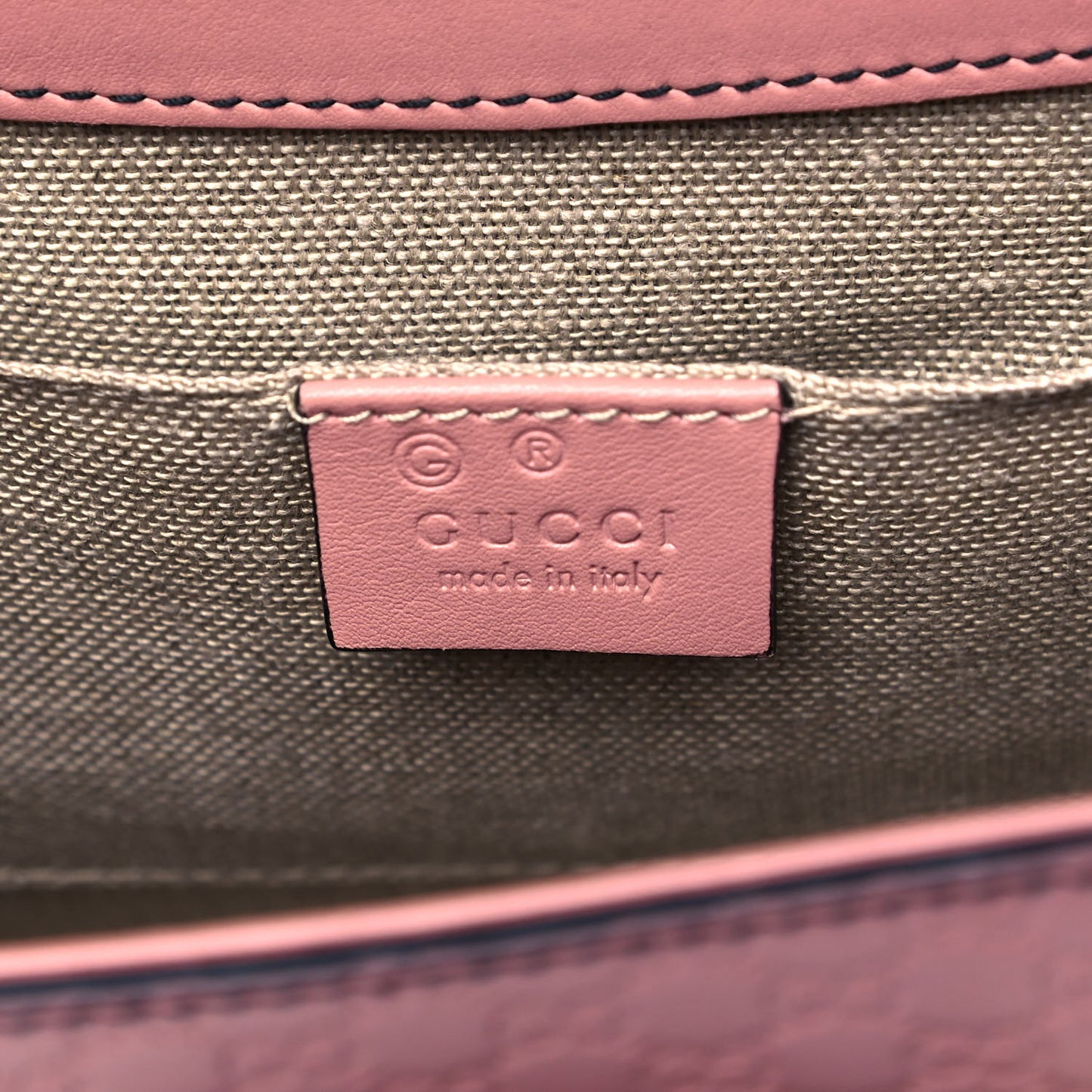 Microguccissima Medium Emily Chain Shoulder Bag Soft Pink