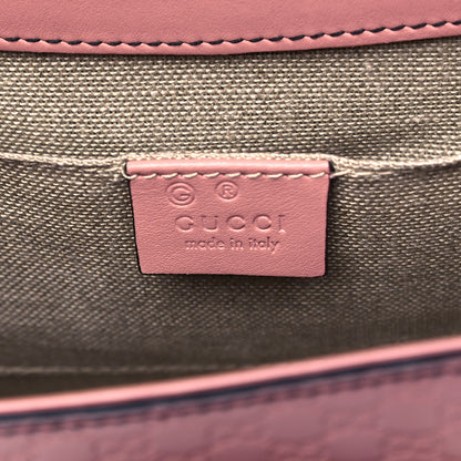 Gucci Microguccissima Medium Emily Chain Shoulder Bag Soft Pink 8 of 9