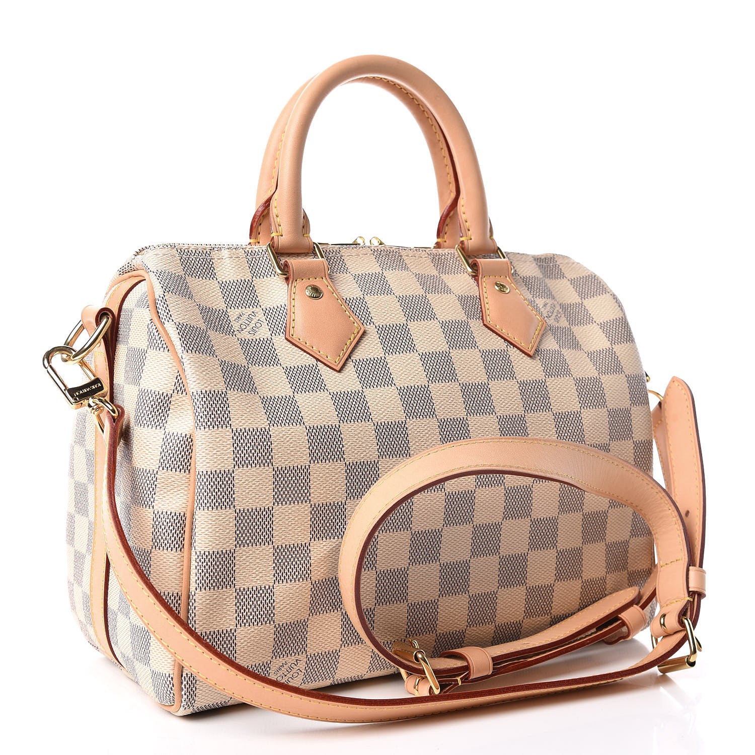 Louis Vuitton Damier Azur Speedy Bandouliere 25 4 of 10