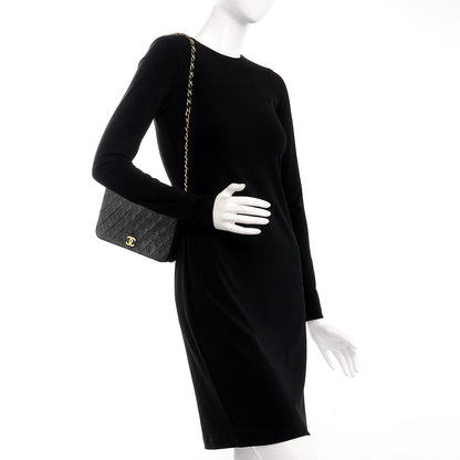Chanel Lambskin Quilted Small Single Flap Black 2 of 10