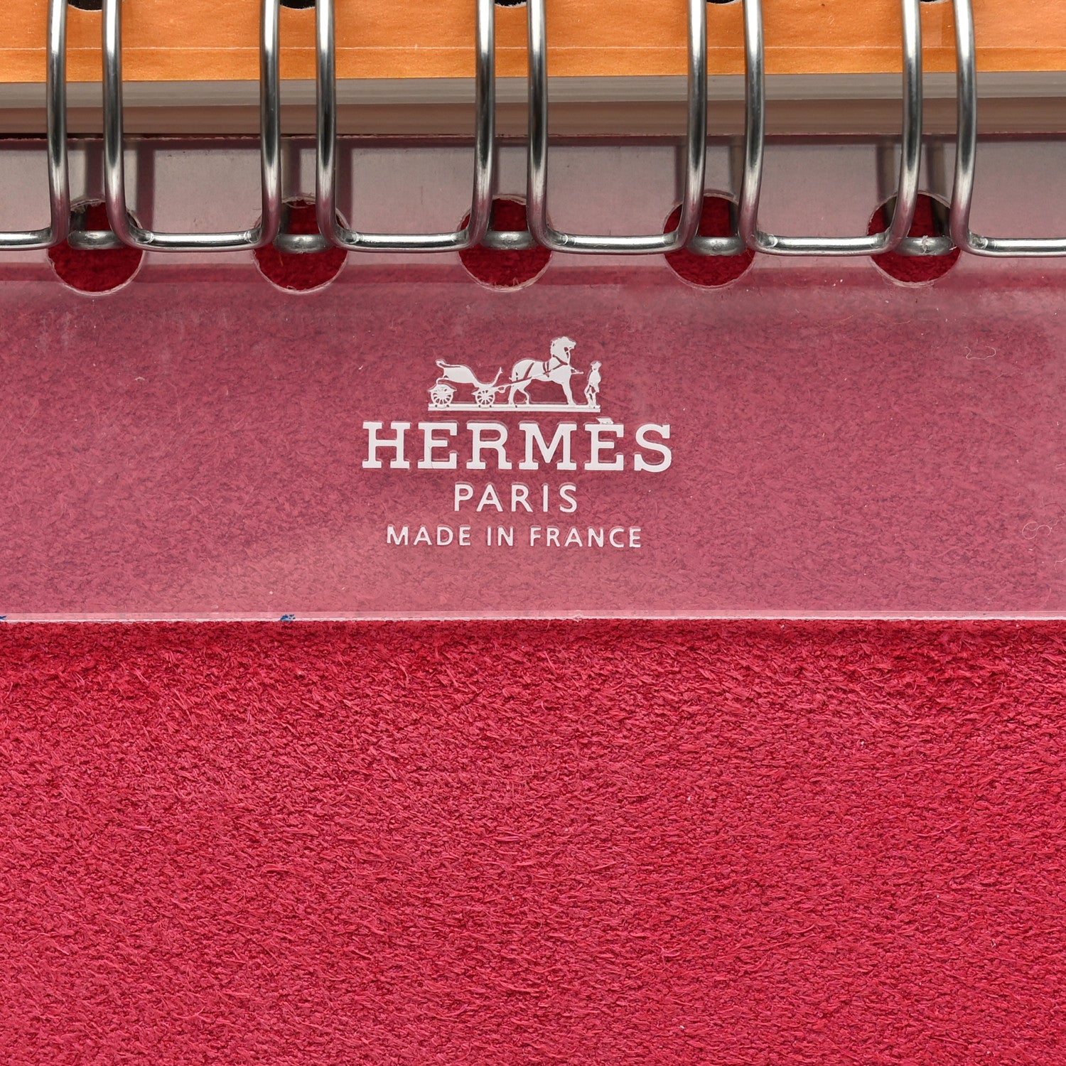 Hermes Togo Ulysse PM Agenda Cover Rose Mexico 7 of 8