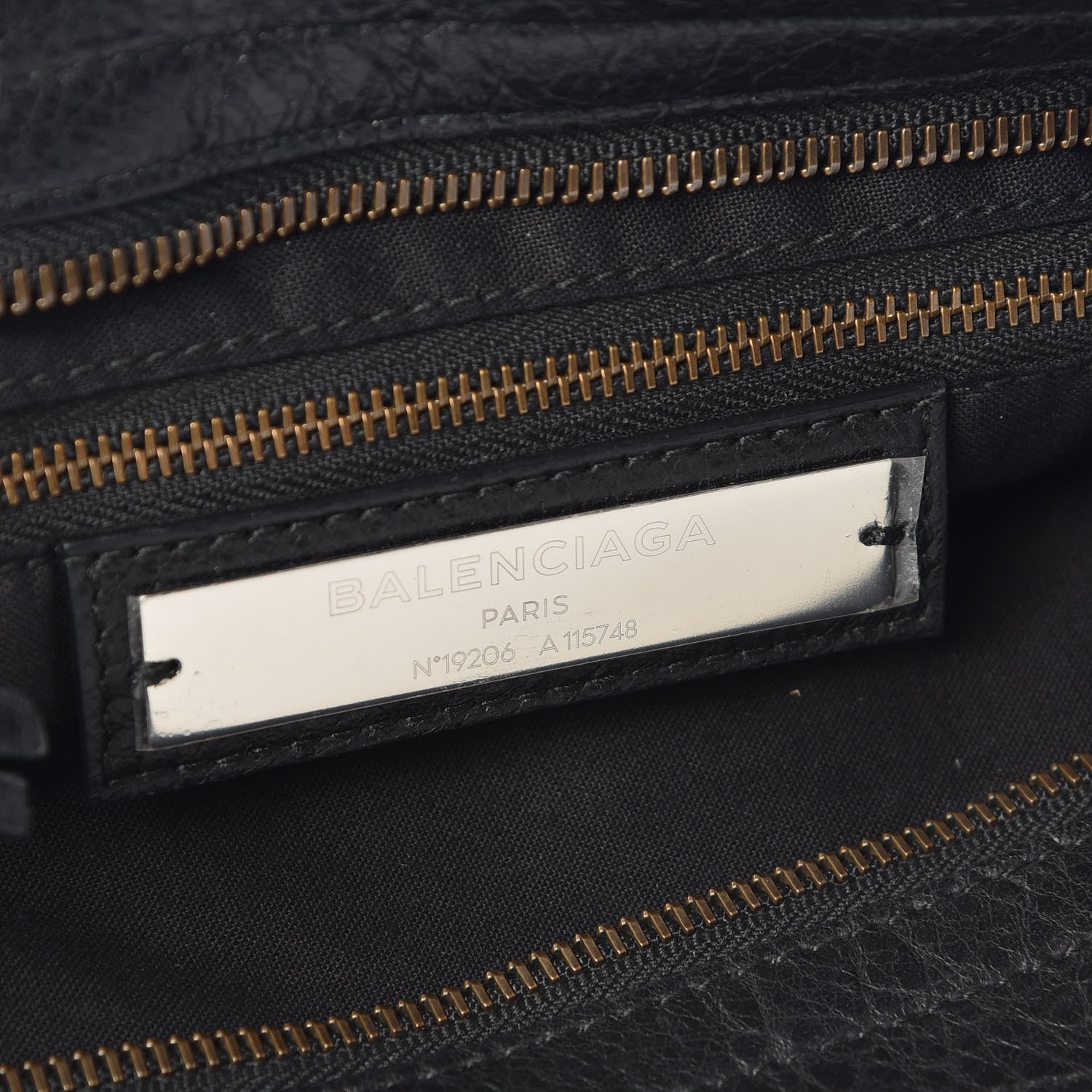 Balenciaga Agneau Classic Hardware City Black 6 of 9