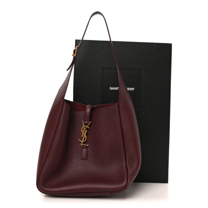 Saint Laurent Smooth Calfskin Small Le 5 A 7 Soft Hobo Rouge Legion 10 of 10