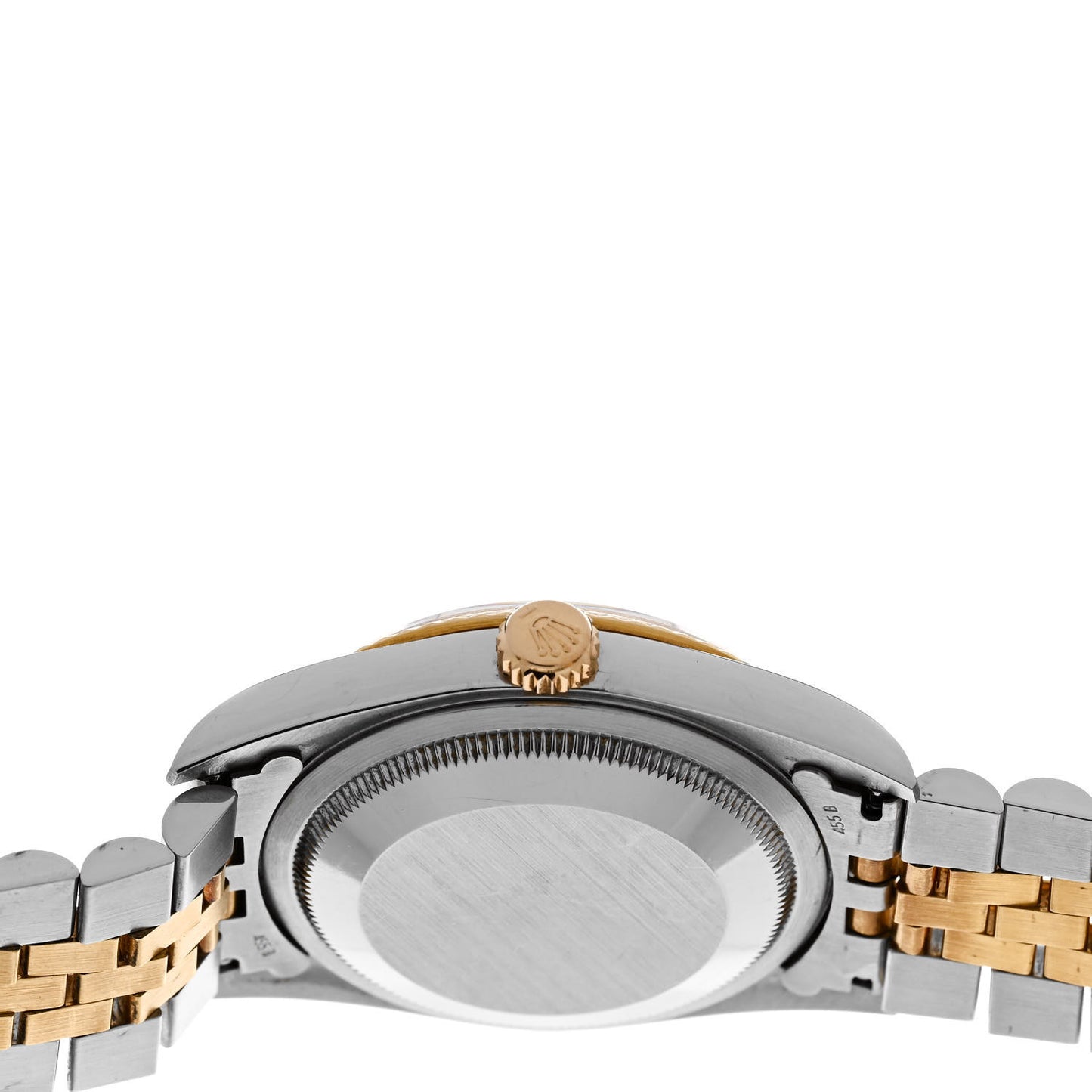 Stainless Steel 18K Yellow Gold Diamond 36mm Oyster Perpetual Datejust Watch Champagne 16233