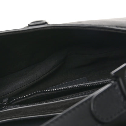 Christian Dior Ultra Matte Calfskin Saddle Bag Black 5 of 10