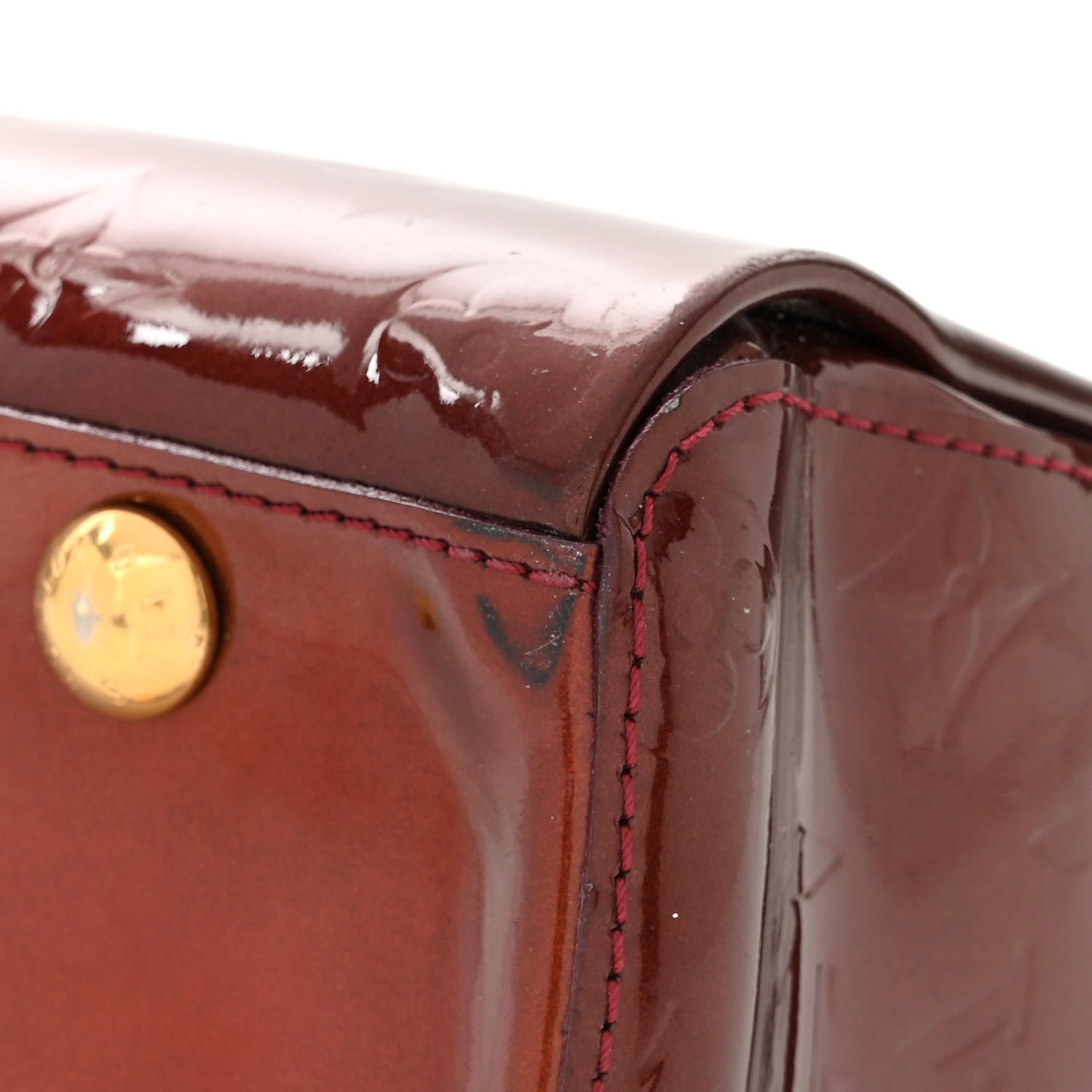 Louis Vuitton Vernis Melrose Avenue Amarante 10 of 12