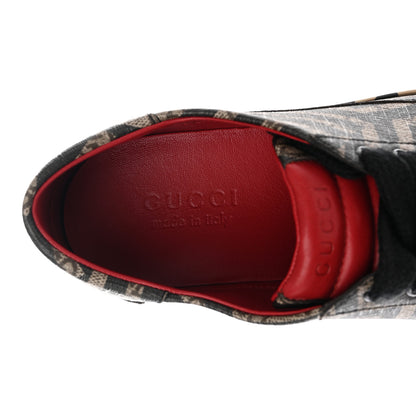 Gucci GG Supreme Monogram Caleido Mens Low Top Sneakers 10 Black 7 of 13