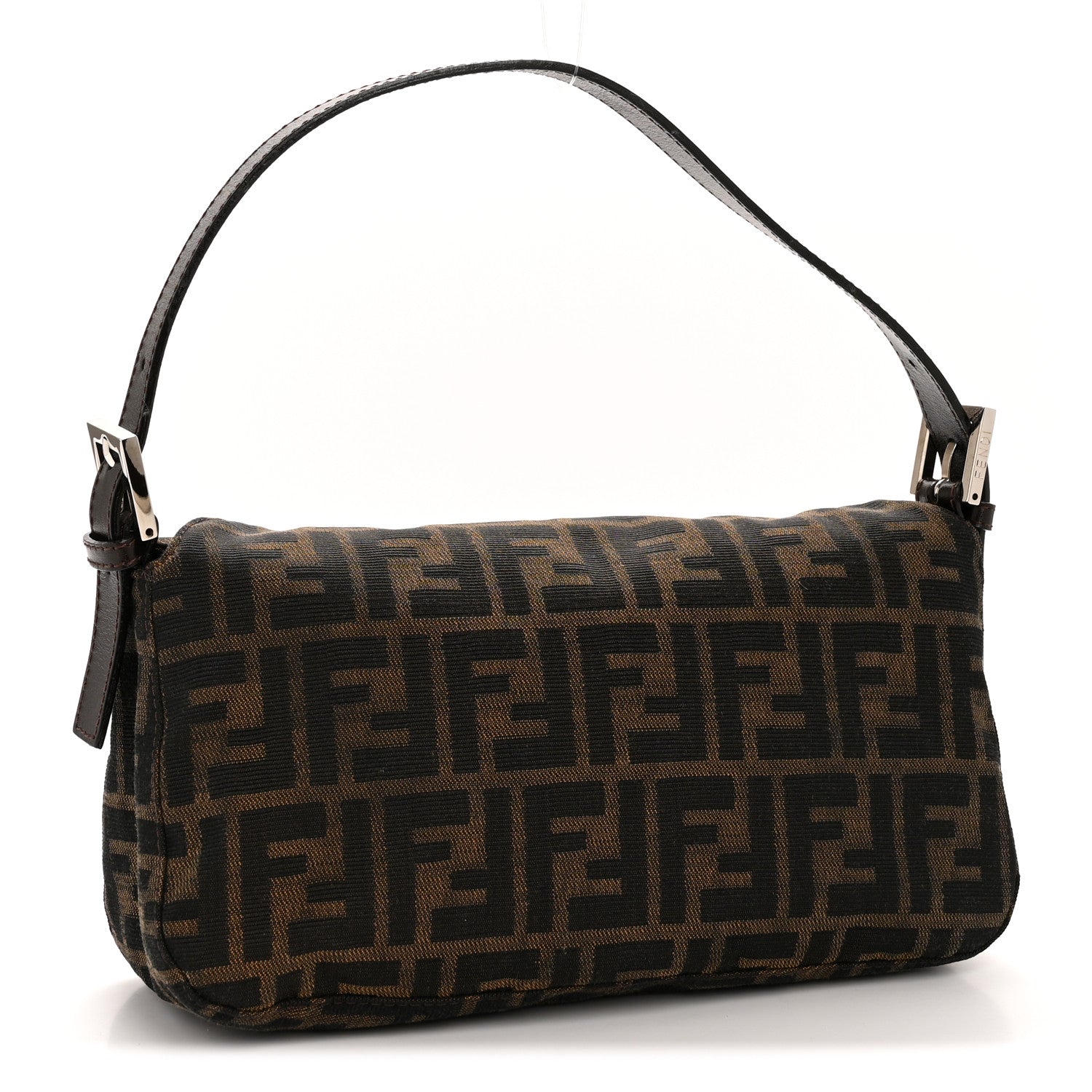 Fendi Zucca Baguette Shoulder Bag Tobacco 3 of 13