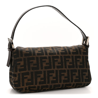 Fendi Zucca Baguette Shoulder Bag Tobacco 3 of 13