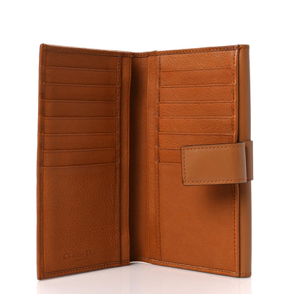 Christian Dior Calfskin Street Chic Flap Continental Wallet Brown 5 of 9