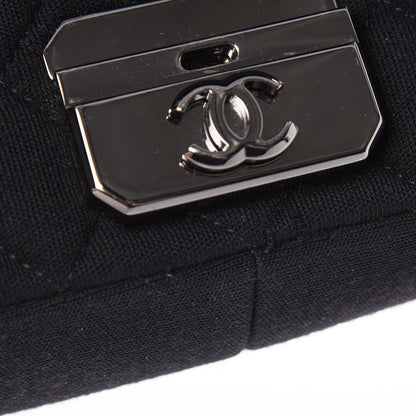 Chanel Jersey Quilted Medium Chic With Me Flap Black 8 of 8