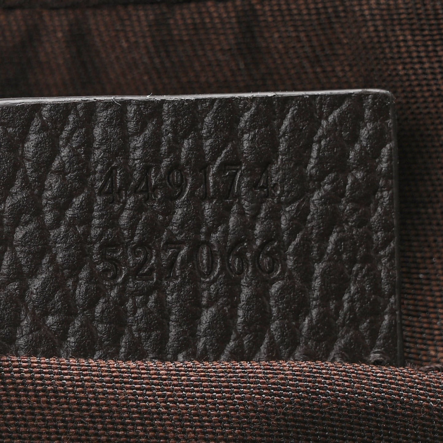 Monogram Belt Bag Dark Brown