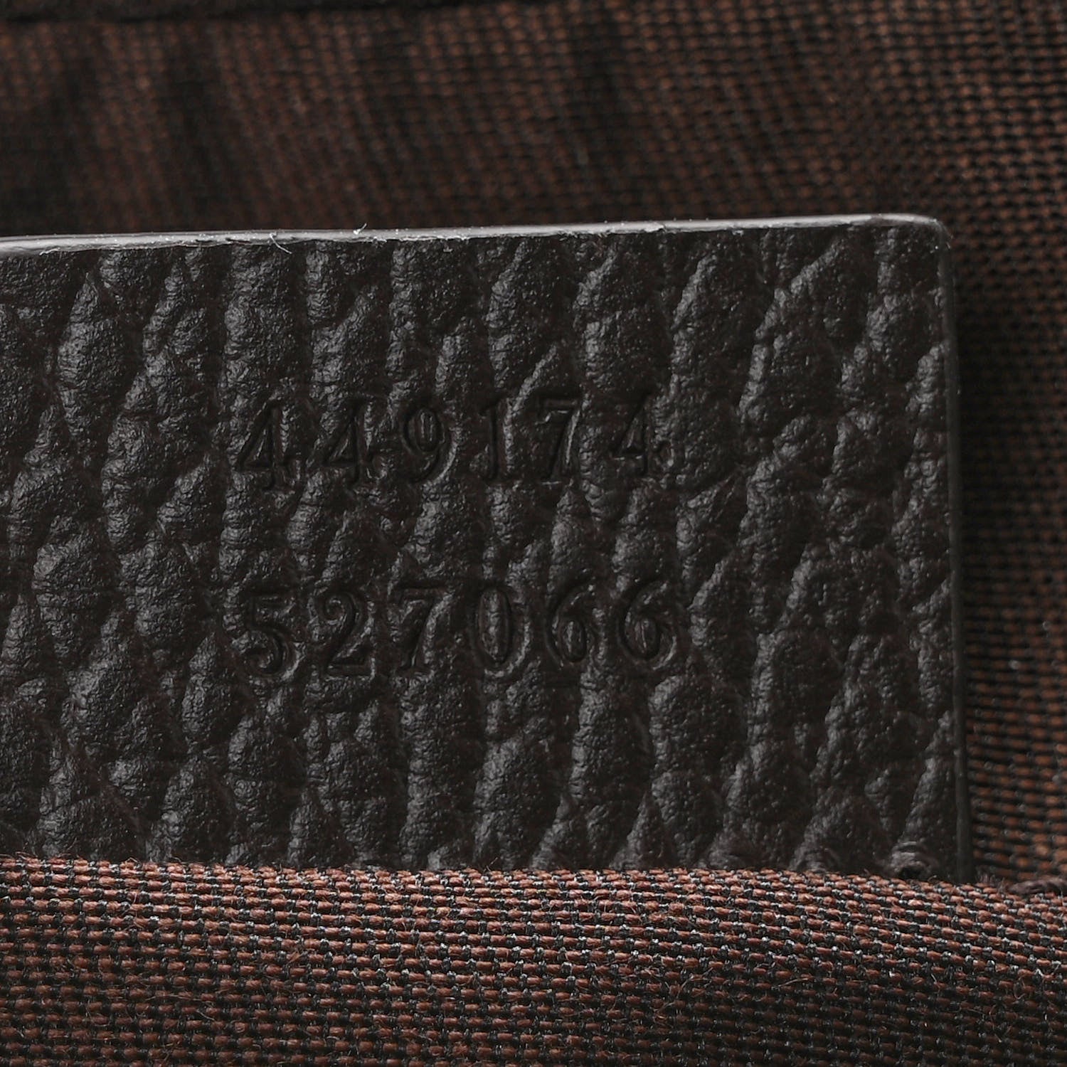 Gucci Monogram Belt Bag Dark Brown 7 of 9
