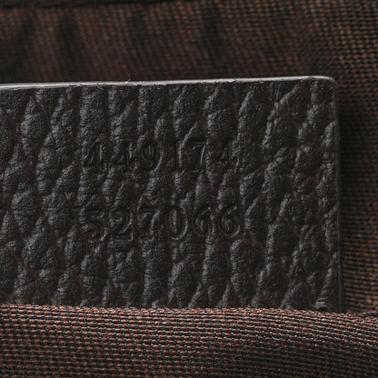 Gucci Monogram Belt Bag Dark Brown 7 of 9